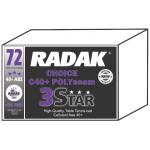 Radak Choice Polyseam 3 star C40+ Balls, Box of 72